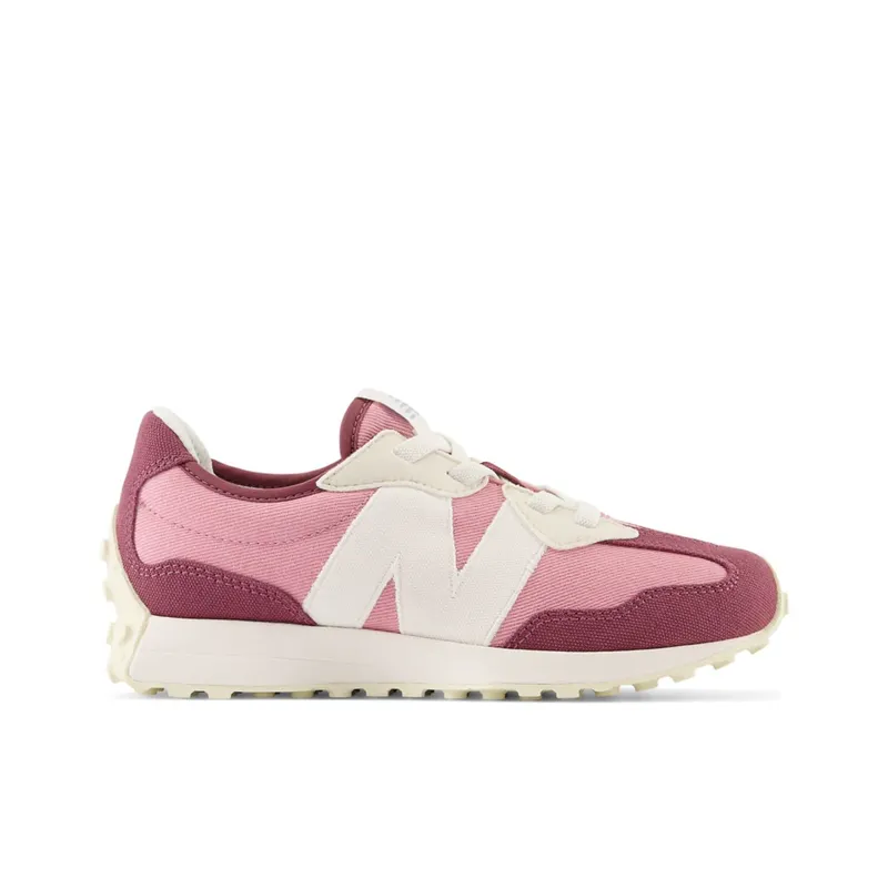 New Balance 327 Bungee Lace Washed Burgundy / Hazy Rose (PH327V1-41367)