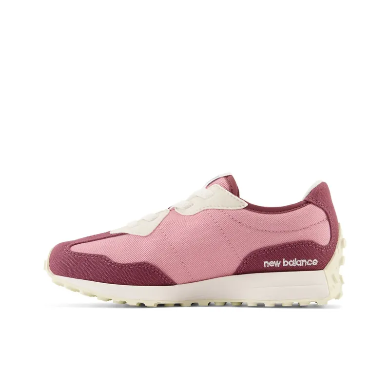 New Balance 327 Bungee Lace Washed Burgundy / Hazy Rose (PH327V1-41367)