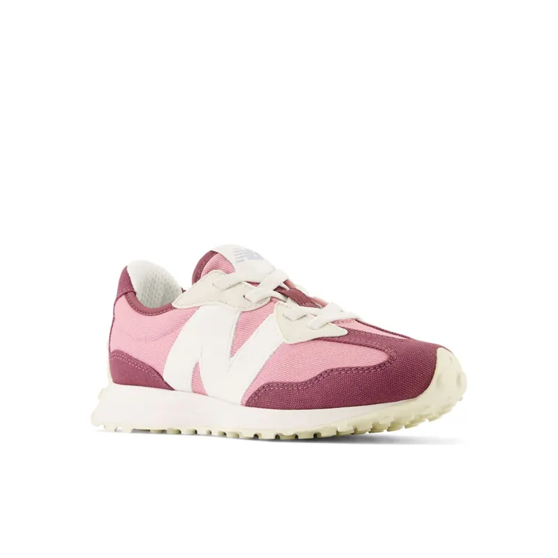 New Balance 327 Bungee Lace Washed Burgundy / Hazy Rose (PH327V1-41367)