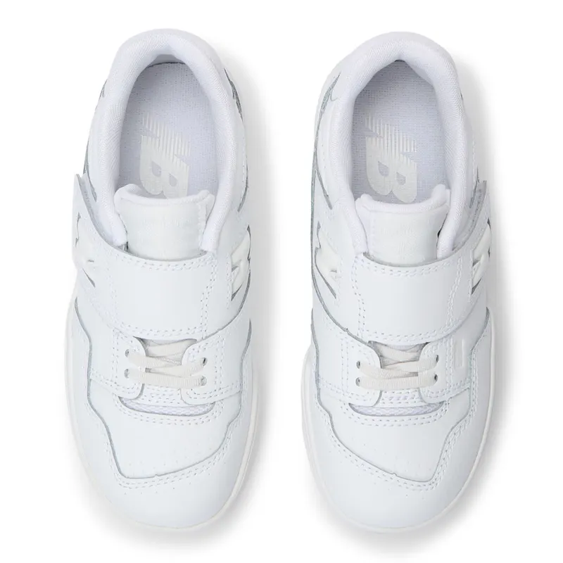 New Balance 550 Bungee Lace with Top Strap White (PHB550V1-44378)