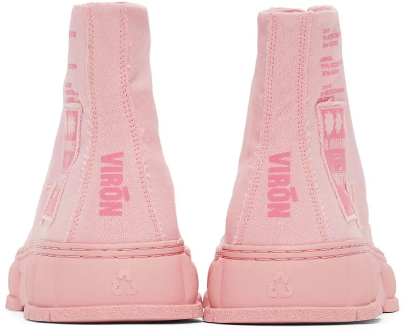 Virón Pink Recycled Canvas 1982 Sneakers (1982-04-C-400)