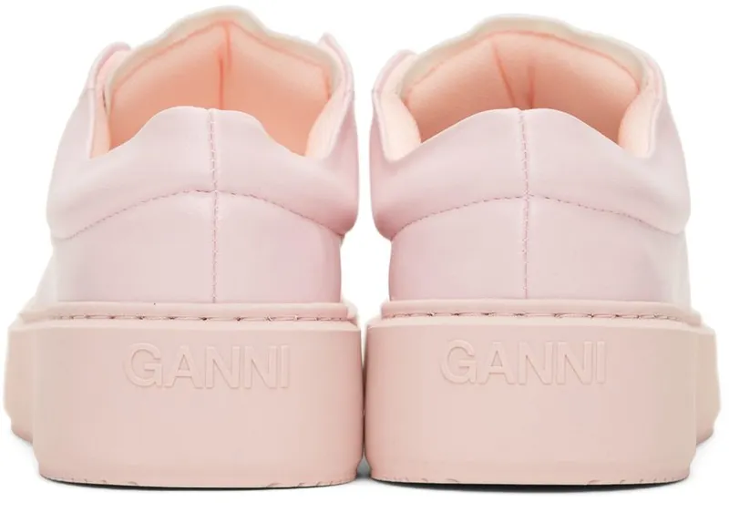 GANNI Pink Sporty Sneakers (S1789)
