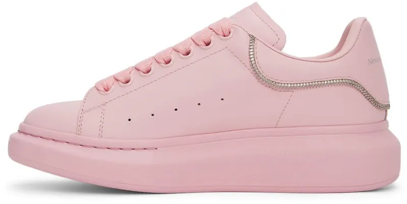 Alexander McQueen Pink Zip Oversized Sneakers (688521WIB9Y5806)