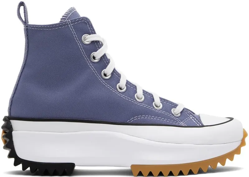 Converse Run Star Hike Platform Seizoenskleur Slate Lilac/zwart/wit