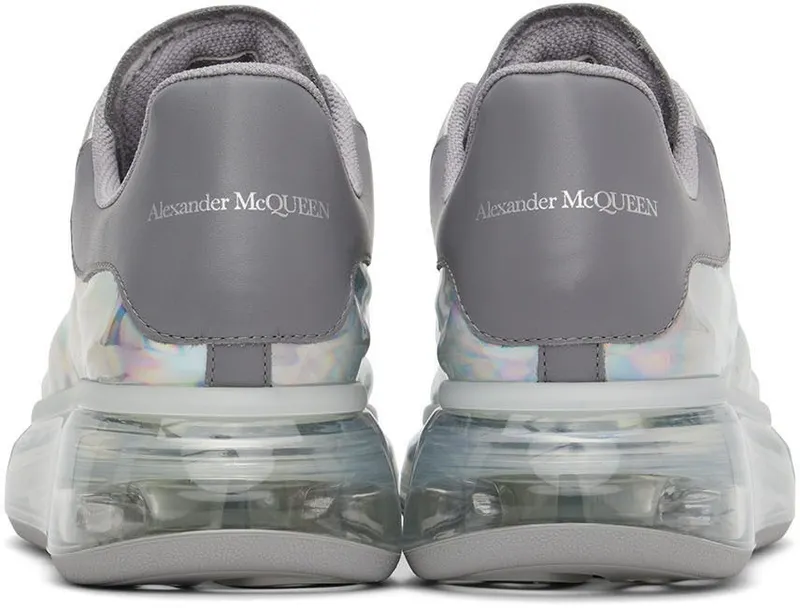 Alexander McQueen Silver Oversized Sneakers (682398W4K52)