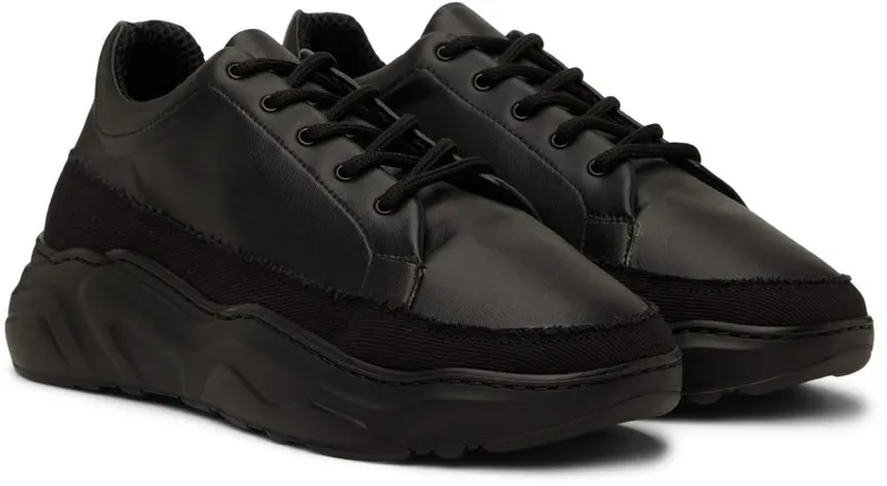 Phileo SSENSE Exclusive Black 001 Essentiel Sneakers (001F21SE)
