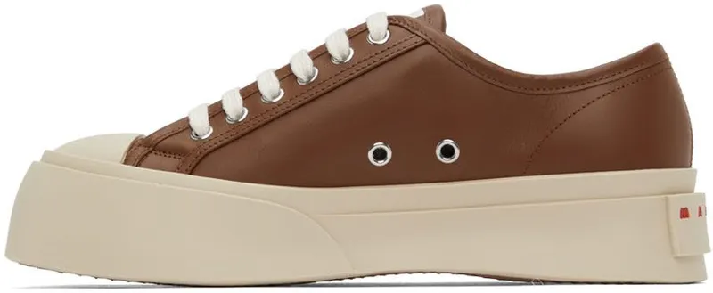 Marni SSENSE Exclusive Brown & Off-White Pablo Sneakers (SNZU013502 P2722)
