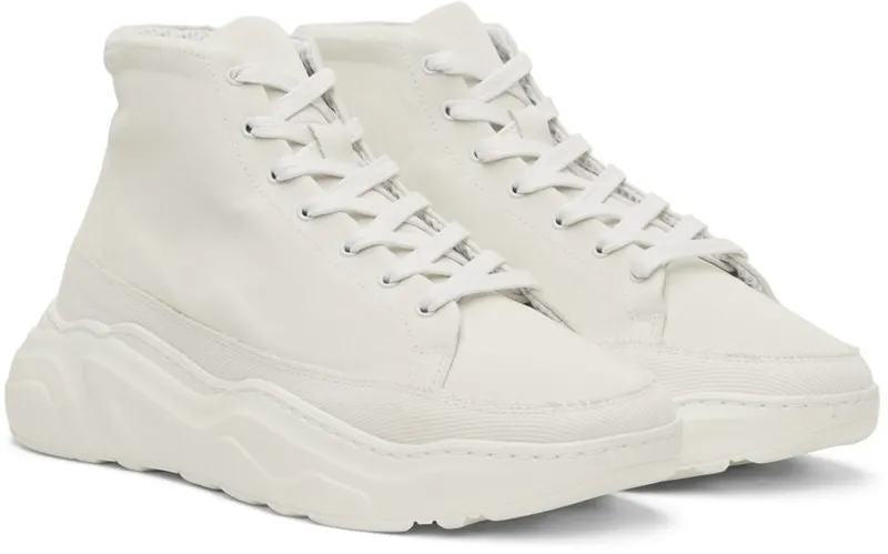 Phileo SSENSE Exclusive White 001 Essentiel Mid Sneakers (001MF21SE)
