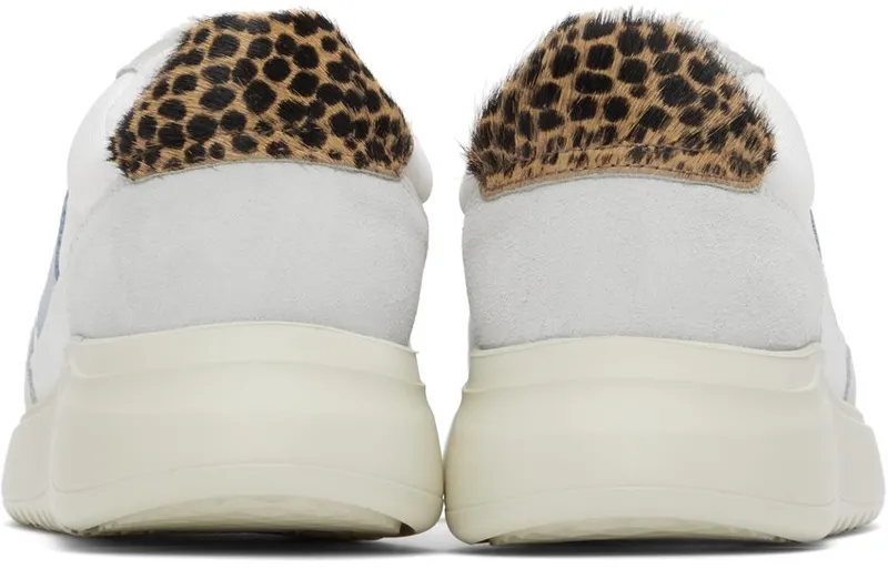 Axel Arigato White & Blue Genesis Vintage Sneakers (94614)