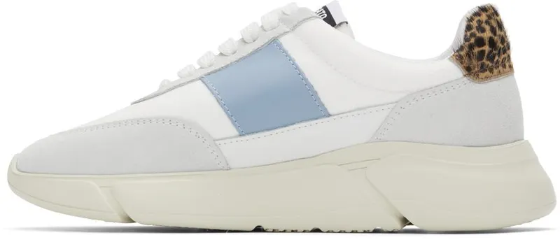 Axel Arigato White & Blue Genesis Vintage Sneakers (94614)