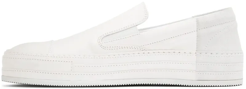 Ann Demeulemeester White Charlie Sneakers (2201-M-N06-390-001)