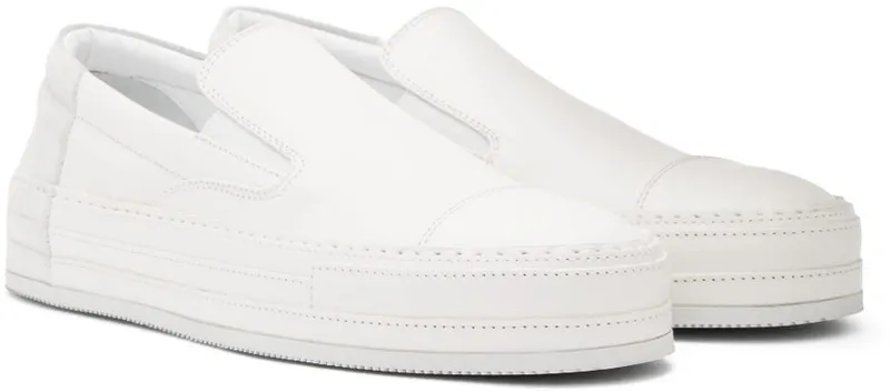 Ann Demeulemeester White Charlie Sneakers (2201-M-N06-390-001)