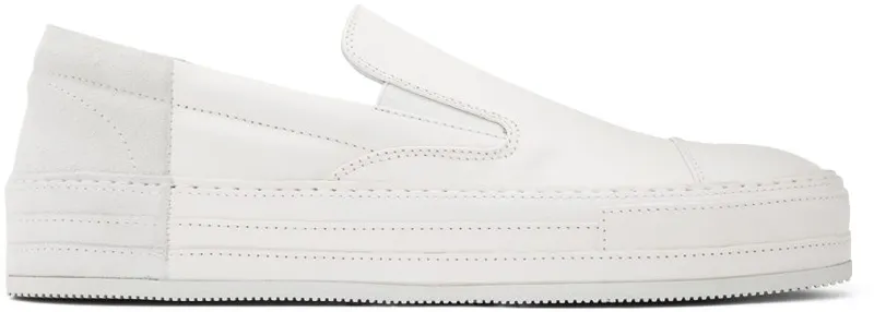 Ann Demeulemeester White Charlie Sneakers (2201-M-N06-390-001)