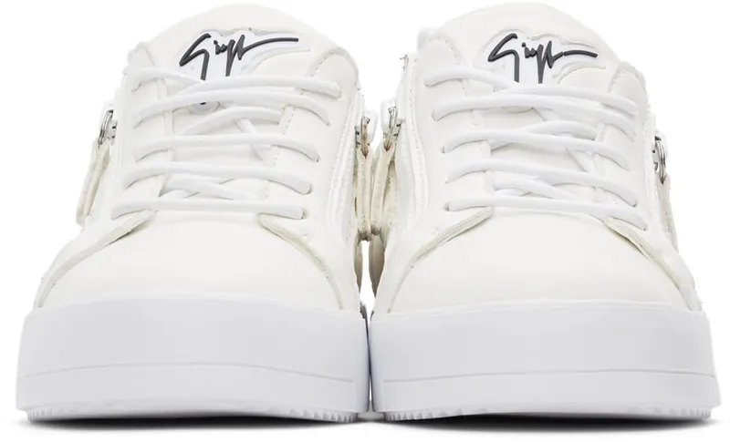 Giuseppe Zanotti White July Traze Sneakers (RU00067-87324)