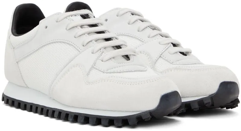 Spalwart White Marathon Trail Low Mesh Sneakers (97139770000)