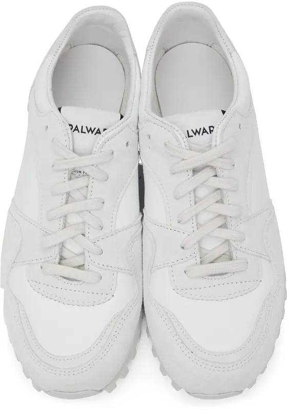 Spalwart White Marathon Trail Low Sneakers (97035730000)