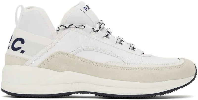 A.P.C. Beige Run Around Sneakers (PAACT-M56084)