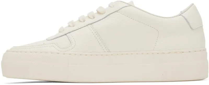 Common Projects White Summer Edition BBall Low Sneakers (6083)