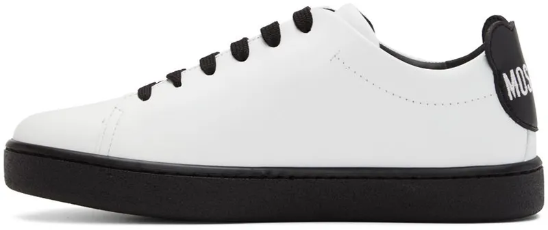 Moschino White Teddy Sneakers (MA15012G1E MF2)