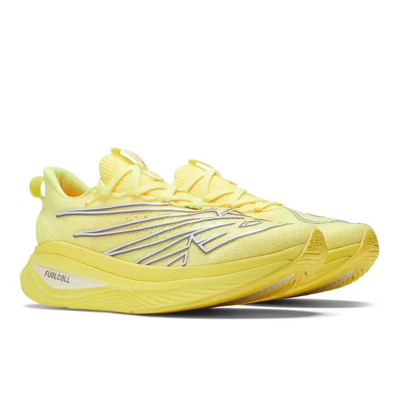 New Balance FuelCell SuperComp Elite v3 Cosmic Pineapple / White Iridescent / Dark Silver Metallic (WRCELV3-41127)