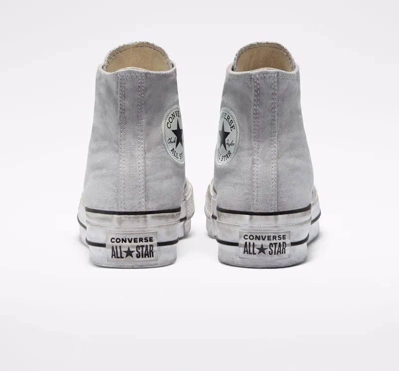 Converse Chuck Taylor All Star Platform Smoked Canvas Light Smoke In
