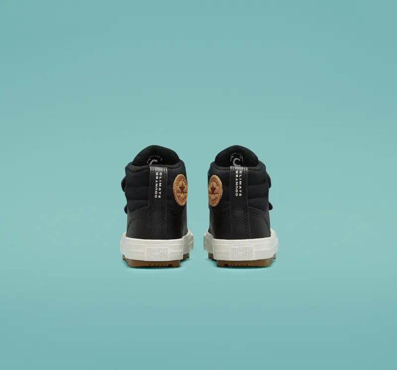 Converse Converse Color Leather Easy-On Chuck Taylor All Star Berkshire Boot Zwart/zwart/pale Putty