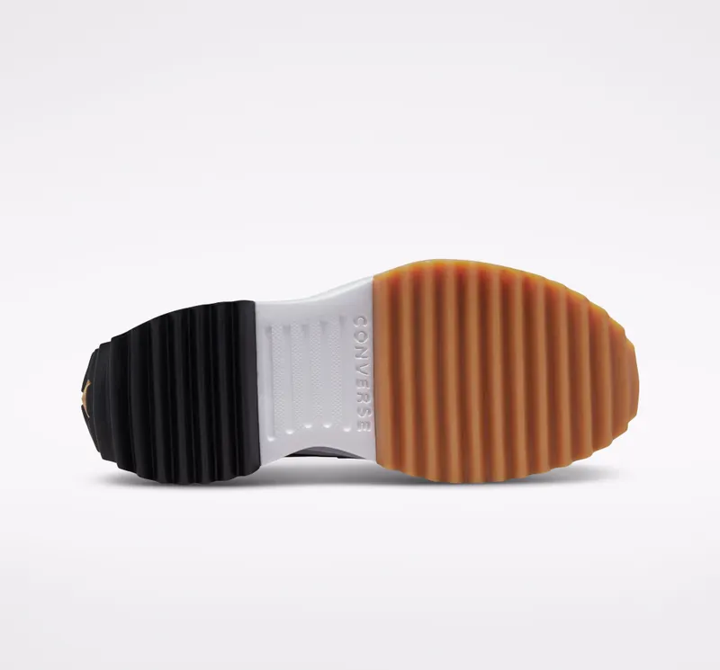 Converse Run Star Hike Platform Seizoenskleur Saddle/zwart/wit