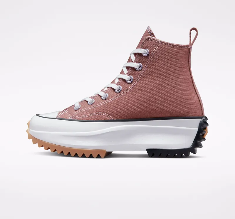 Converse Run Star Hike Platform Seizoenskleur Saddle/zwart/wit