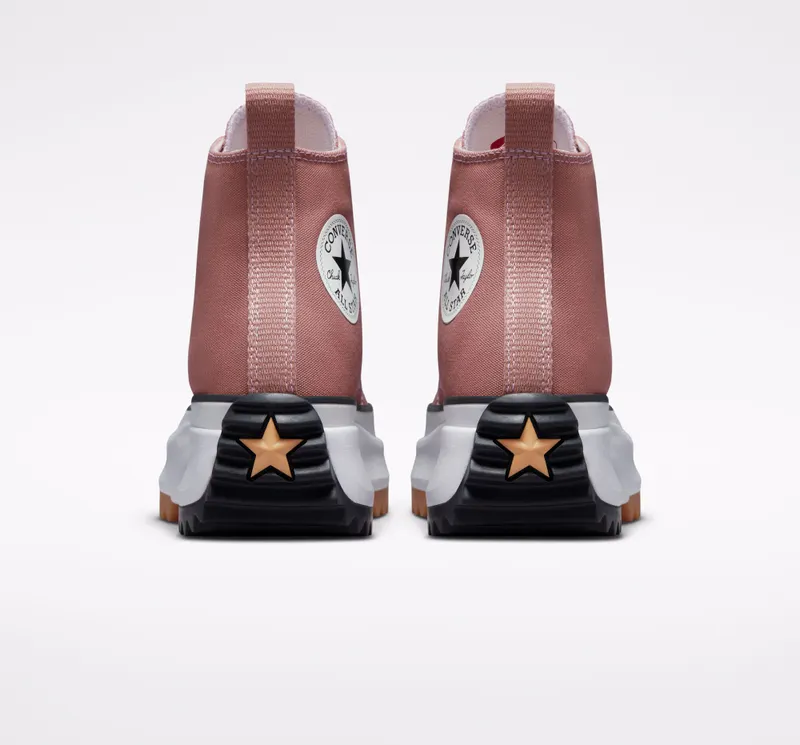 Converse Run Star Hike Platform Seizoenskleur Saddle/zwart/wit