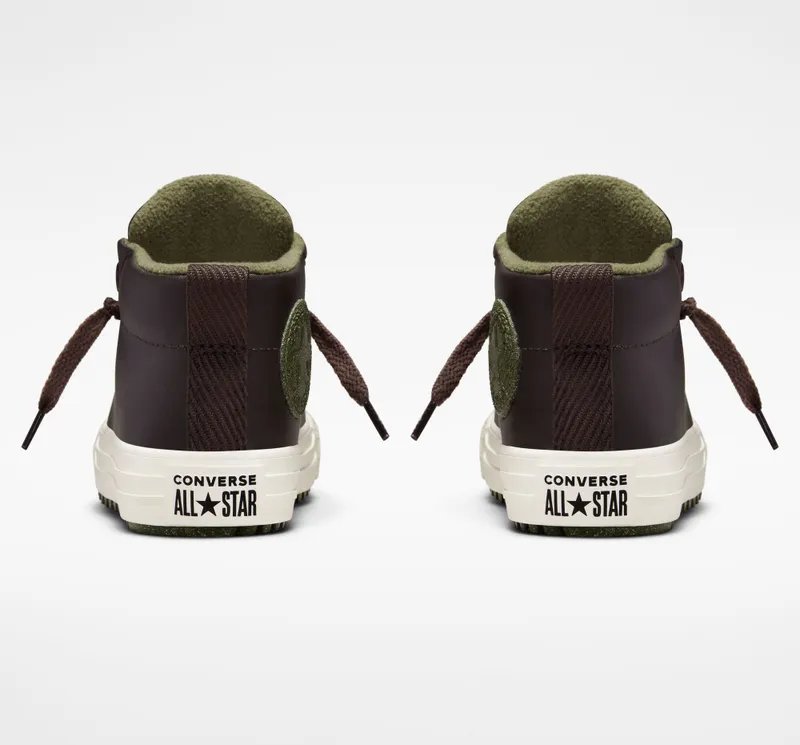 Converse Chuck Taylor All Star Street Boot Leather Velvet Brown/utility/egret