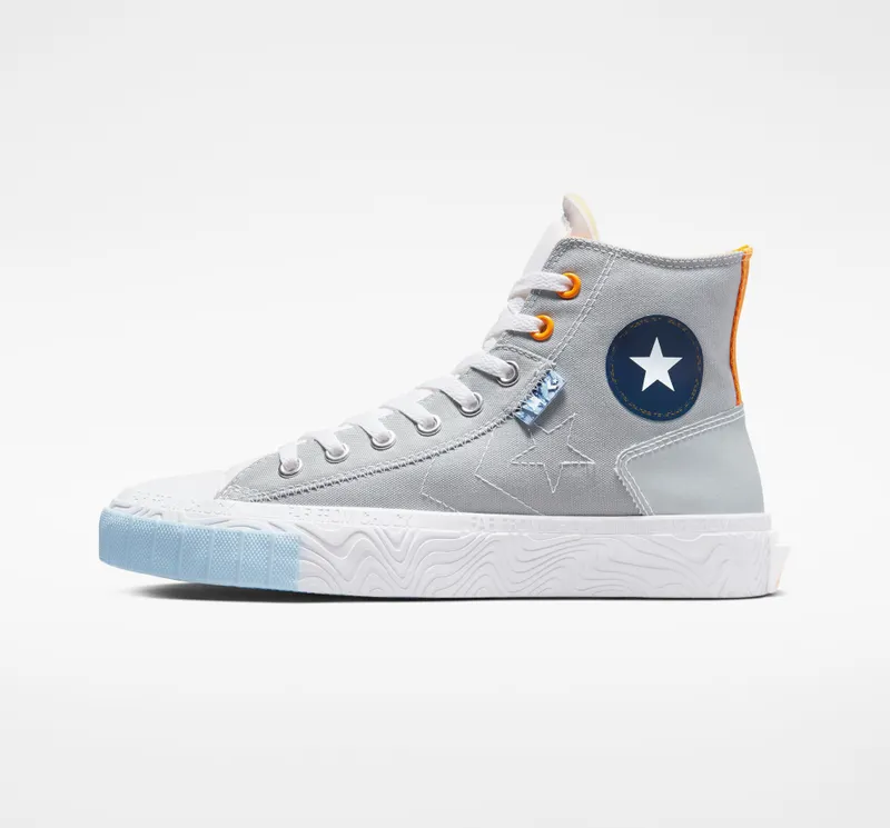 Converse Chuck Taylor Alt Star Reflective Shine Ash Stone/wit/sun Ray