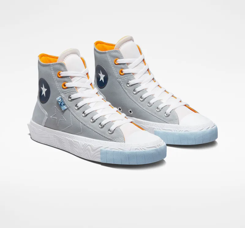 Converse Chuck Taylor Alt Star Reflective Shine Ash Stone/wit/sun Ray