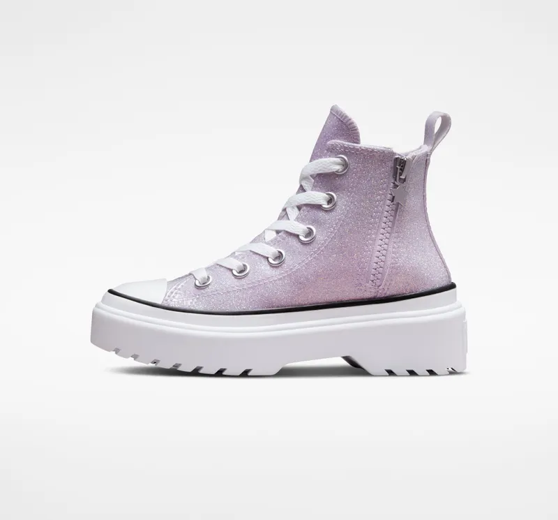 Converse Chuck Taylor All Star Lugged Lift Platform Glitter Vapor Violet/wit/zwart