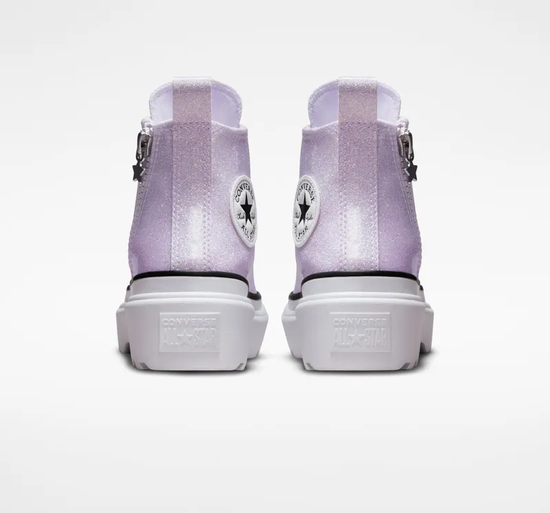 Converse Chuck Taylor All Star Lugged Lift Platform Glitter Vapor Violet/wit/zwart