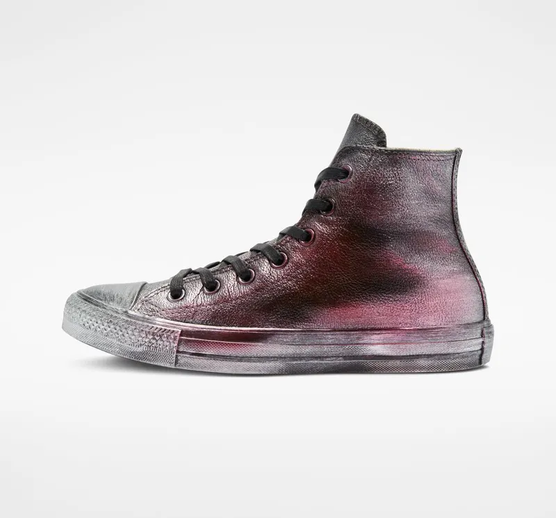 Converse Chuck Taylor All Star Waxed Metal Burgundy Waxed Metal