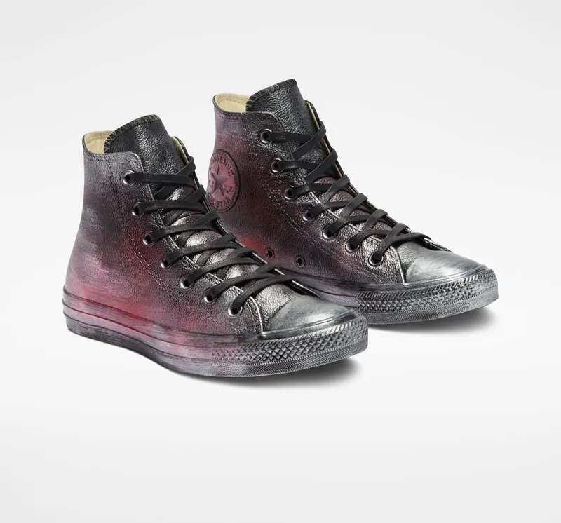 Converse Chuck Taylor All Star Waxed Metal Burgundy Waxed Metal
