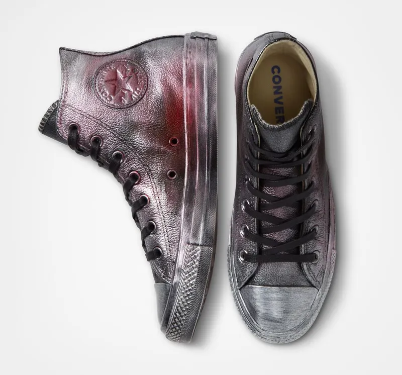 Converse Chuck Taylor All Star Waxed Metal Burgundy Waxed Metal