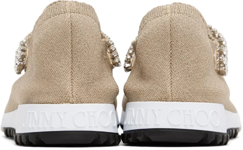 Jimmy Choo Beige Verona Sneakers (VERONA AOZ)
