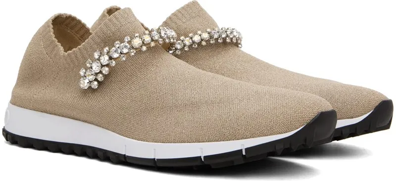 Jimmy Choo Beige Verona Sneakers (VERONA AOZ)