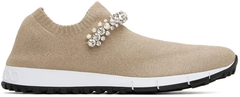 Jimmy Choo Beige Verona Sneakers (VERONA AOZ)