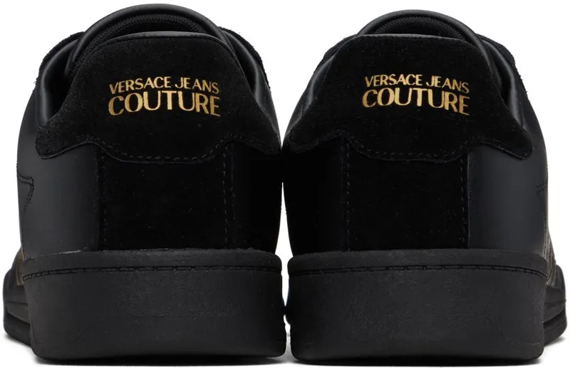 Versace Jeans Couture Black Brooklyn Sneakers (E73YA3SD1 EZP136)