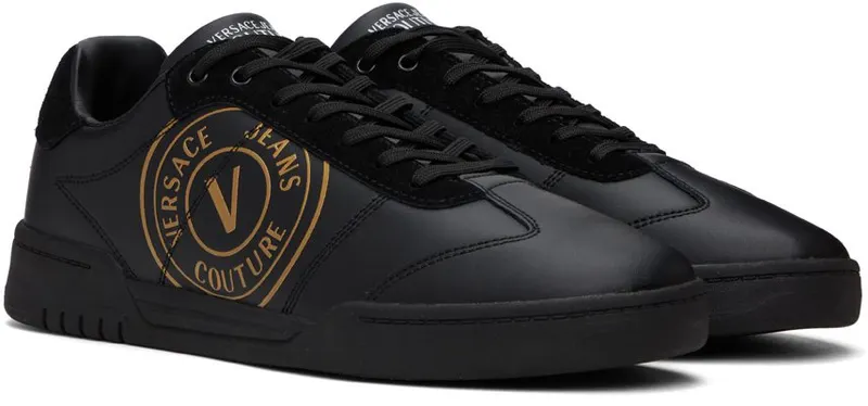 Versace Jeans Couture Black Brooklyn Sneakers (E73YA3SD1 EZP136)