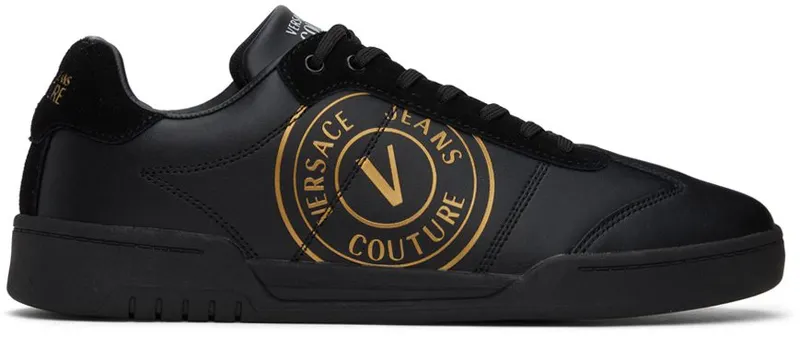 Versace Jeans Couture Black Brooklyn Sneakers (E73YA3SD1 EZP136)
