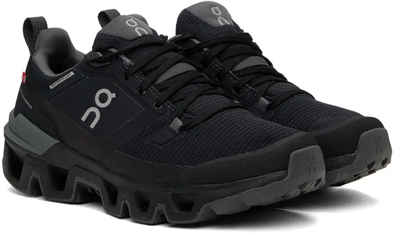 On Black Cloudwander Sneakers (73.98602)