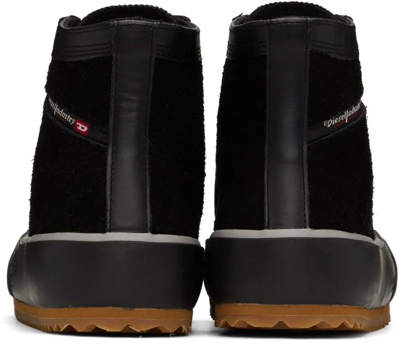 Diesel Black S-Principia Mid Sneakers (Y02966P4779)