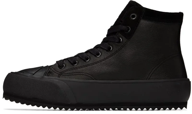 Diesel Black S-Principia Mid X Sneakers (Y02966PR013)