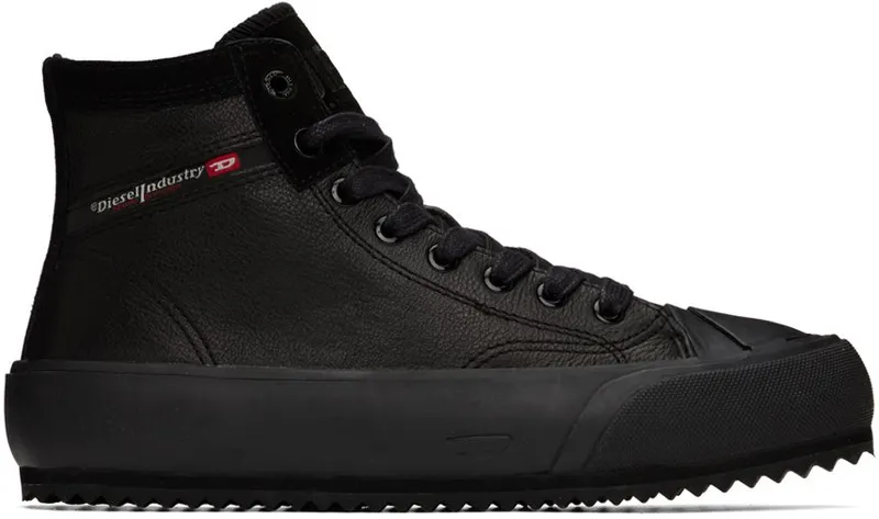 Diesel Black S-Principia Mid X Sneakers (Y02966PR013)