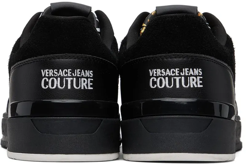 Versace Jeans Couture Black Starlight Sneakers (E73YA3SJ1EZP146)