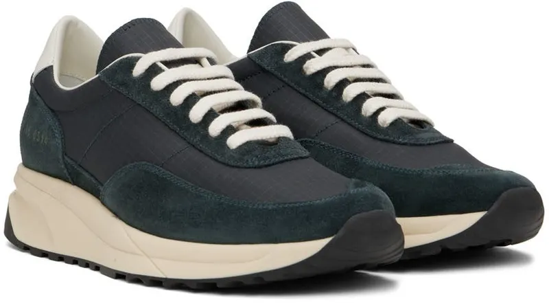 Common Projects Black Track 80 Sneakers (6085)