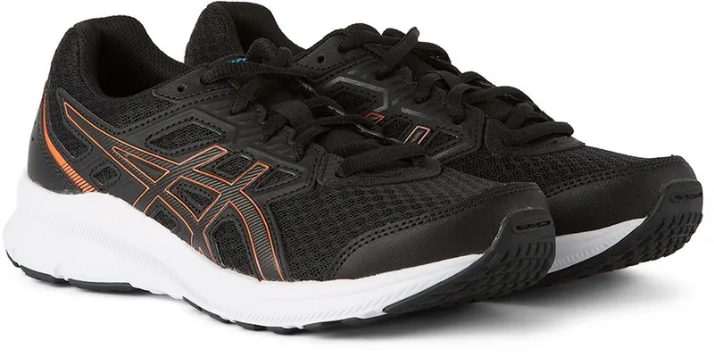 Asics Kids Black & Orange Jolt 3 Big Kids Sneakers (1014A203-005)